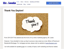 Tablet Screenshot of mr-leads.com